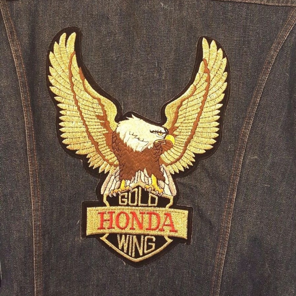 Levi Gold Wing 1970s Motorcycle Denim Jacket - Picture 2 of 5